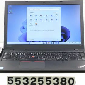 Lenovo ThinkPad L580 Core i5 8250U 1.6GHz/8GB/256GB(SSD)/15.6W/FWXGA(1366x768)/Win11 外装割れあり【中古】【20251111】