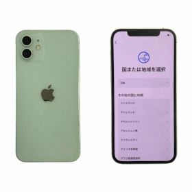 【中古】 【楽天スーパーSALE10%OFF】 Apple iPhone 12 128GB スマートフォン 5G SIMフリー デュアルカメラ グリーン MGHY3J/A T1