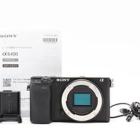 【美品】SONY a6400 ボディ ILCE-6400 （ブラック）ショット数１６０００枚
