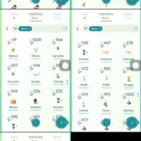 #2095 LV 61 ノーチーム(44 色違い) PTC ログイン 3.4m 星の砂