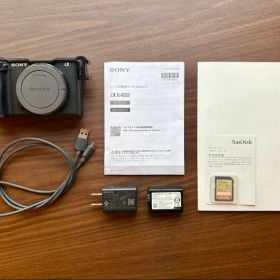 【シューマウント・SDカード付】SONY α6400 ボディ ILCE-6400