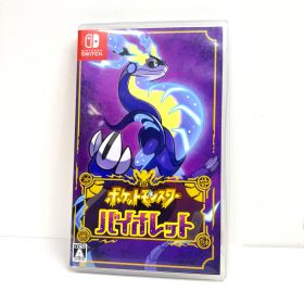 【現状品】Nintendo Switch ソフト ポケットモンスター バイオレット 初回特典カード付き SA