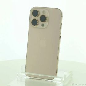 〔中古品〕 iPhone16 Pro 128GB デザートチタニウム MYMX3J／A SIMフリー【262】