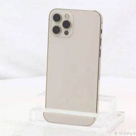 〔中古品〕 iPhone12 Pro 128GB ゴールド MGM73J／A SIMフリー【349】