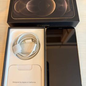 美品 Apple iPhone 12 pro ゴールド 128GB