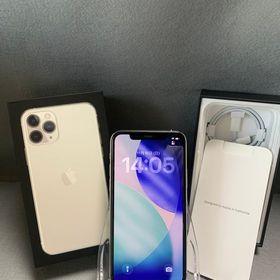 中古美品 国内版 SIMフリー iPhone11 Pro 64GB シルバー色