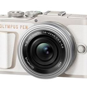 ★OLYMPUS / オリンパス OLYMPUS PEN E-PL10 EZダブルズームキット [ホワイト]