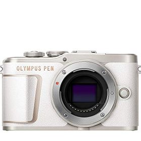 OLYMPUS ミラーレス一眼カメラ PEN E-PL10 ボディー ホワイト(中古品)