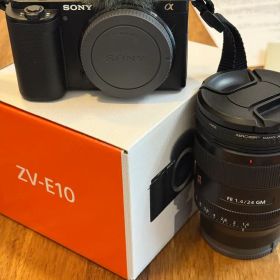 Sony ZV-E10 × 24mm F1.4 GM レンズセット
