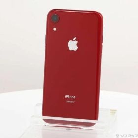 〔中古品〕 iPhoneXR 128GB プロダクトレッド MT0N2J／A SIMフリー【258】
