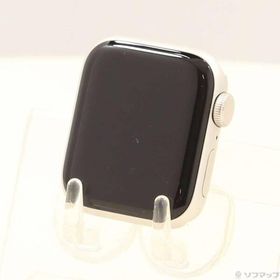 〔中古〕Apple(アップル) 〔展示品〕 Apple Watch SE 第2世代 GPS 40mm スターライトアルミニウムケース バンド無し DEMO品〔258-ud〕