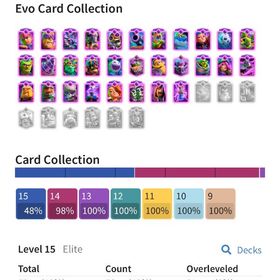 エリート多数4桁アカウント | クラロワ(クラッシュロワイヤル)のアカウントデータ、RMTの販売・買取一覧