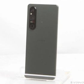 〔中古品〕 Xperia 1 V 512GB カーキグリーン XQ-DQ44 SIMフリー【349】