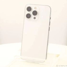 〔中古品〕 iPhone13 Pro 128GB シルバー MLUF3J／A SIMフリー 〔ネットワーク利用制限▲〕【377】
