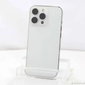 〔中古品〕 iPhone13 Pro 256GB シルバー NLUP3J／A SIMフリー 〔ネットワーク利用制限▲〕【377】