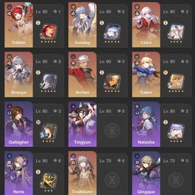 セイバー,餅完凸 | 崩壊スターレイル(崩スタ)のアカウントデータ、RMTの販売・買取一覧