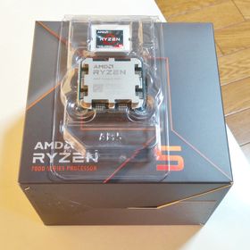 エーエムディー(AMD)のRyzen 5 7600 BOX 正常動作品 AMD-CPU AM5 6C12T(PCパーツ)