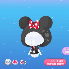 フードパーカー ミニー | ポケコロのアイテム、RMTの販売・買取一覧