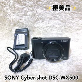 【極美品】 SONY サイバーショット DSC-WX500 Wi-Fi ブラック