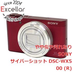[bn:3] SONY製 Cyber-shot DSC-WX500 レッド/1820万画素