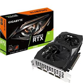 【中古】 GIGABYTE Gv-N2060OC-6GD GeForce RTX 2060 OC GG グラフィックカード Windforceファン2個 6GB 192ビット GDDR6 REV2.0 ビデオカード
