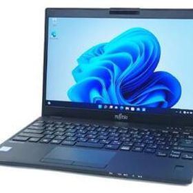 超軽量740g LIFEBOOK U939/A FMVU19011 i5-8365U 8GBメモリ 256GB SSD Win11Pro 13.3型 フルHD 1920x1080 指紋認証