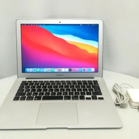 中古品★APPLE ノートパソコン (Early 2015) MacBook Air A1466 Corei7-5650U/メモリ8GB/SSD 256GB/無線LAN/macOS Big Sur/13.3インチ