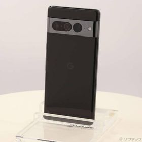 〔中古〕GOOGLE(グーグル) Google Pixel 7 Pro 128GB オブシディアン GA03462 au SIMフリー 〔ネットワーク利用制限▲〕〔377-ud〕