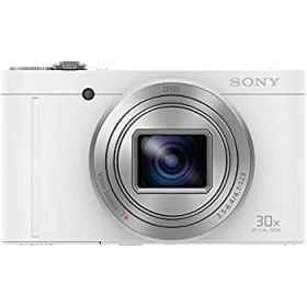 【中古】(非常に良い)ソニー SONY デジタルカメラ DSC-WX500 光学30倍ズーム 1820万画素 ホワイト Cyber-shot DSC-WX500 WC