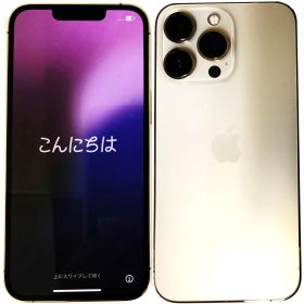 【中古】 アップル iPhone 13 Pro 128GB Gold ゴールド au A2636 SIMロック解除済 白ロム 本体