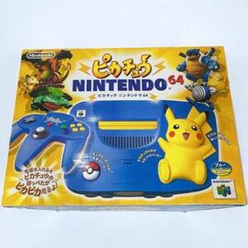 Nintendo 64 本体 ゲーム機 ピカチュウ ブルー ポケモン