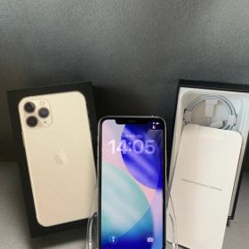 中古美品 国内版 SIMフリー iPhone11 Pro 64GB シルバー色