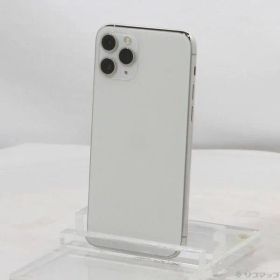 〔中古品〕 iPhone11 Pro 64GB シルバー MWC32J／A SIMフリー【344】