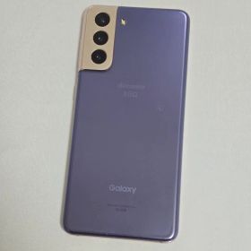 液晶傷なし Galaxy S21 SIMフリー 判定○ ファントムバイオレット