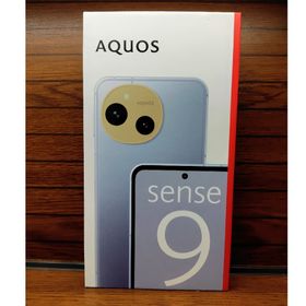 アクオス(AQUOS)の【新品】AQUOS sense9 6GB/128GB ブルー SH-M29A-A(スマートフォン本体)