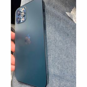 アップル(Apple)のアップル iPhone12Pro 256パシフィックブルー SIMフリー100%(スマートフォン本体)