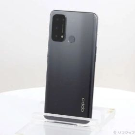 〔中古品〕 OPPO Reno5 A 128GB シルバーブラック A103OP Y!mobile SIMフリー【198】