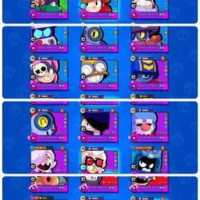 【完全引退垢】全キャラ所持‼️🏆6.8万🟪ハイチャ持ち64体/パワー11 52体 | ブロスタ(ブロウルスターズ)のアカウントデータ、RMTの販売・買取一覧