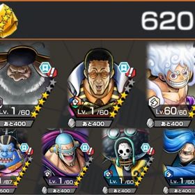 欠片6200！サターン聖 黄猿 ニカ所持 ジンベエフランキーも！ | バウンティラッシュのアカウントデータ、RMTの販売・買取一覧