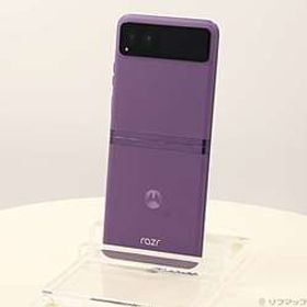 〔中古品〕 motorola razr 40s 256GB サマーライラック MOSAF3 Softbank SIMフリー 〔ネットワーク利用制限▲〕 ［6.9インチ有機EL／Snapdragon 7 Gen 1］〔中古品〕 motorola razr 40s 256GB サマーライラック MOSAF3 Softbank SIMフリー 〔ネットワーク利用制限▲〕 ［6.9インチ有機EL／Snapdragon 7 Gen 1］