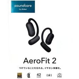 ANKER◆イヤホン Soundcore AeroFit 2 A3874N11 ワイヤレス IP55防水