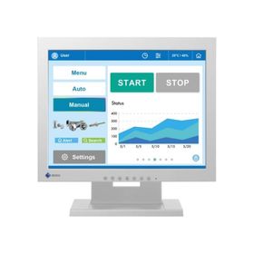 【代引不可】EIZO PCモニター・液晶ディスプレイ DuraVision FDX1502T-TGY [15インチ セレーングレイ]