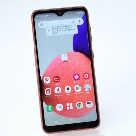 【液晶美品＊電池良好】SIMフリー docomo Galaxy A22 5G SC-56B レッド