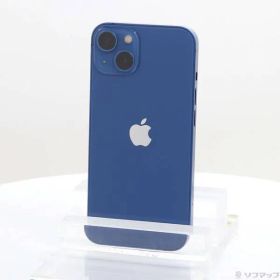 〔中古品〕 iPhone13 256GB ブルー MLNM3J／A SIMフリー【377】