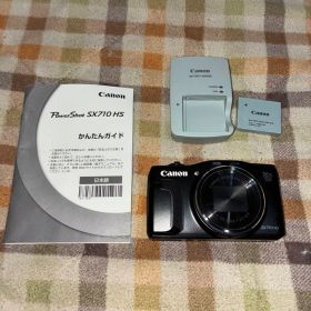 極美品Canon デジタルカメラ PowerShot SX710HS ブラック