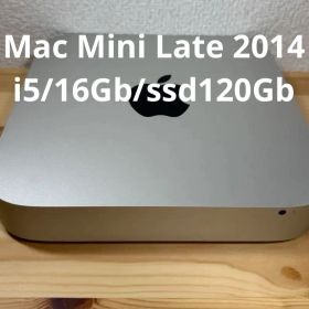 Apple Mac Mini Late 2014 i5/16Gb/ssd120G