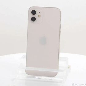 〔中古品〕 iPhone12 64GB ホワイト MGHP3J／A SIMフリー【377】