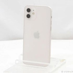 〔中古品〕 iPhone12 64GB ホワイト MGHP3J／A SIMフリー【262】