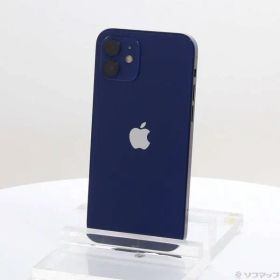 〔中古品〕 iPhone12 64GB ブルー MGHR3J／A SIMフリー【258】
