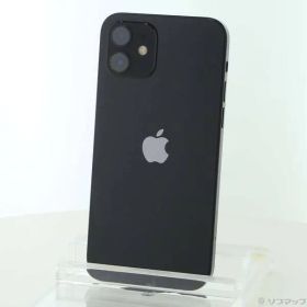 〔中古品〕 iPhone12 128GB ブラック MGHU3J／A SIMフリー【269】